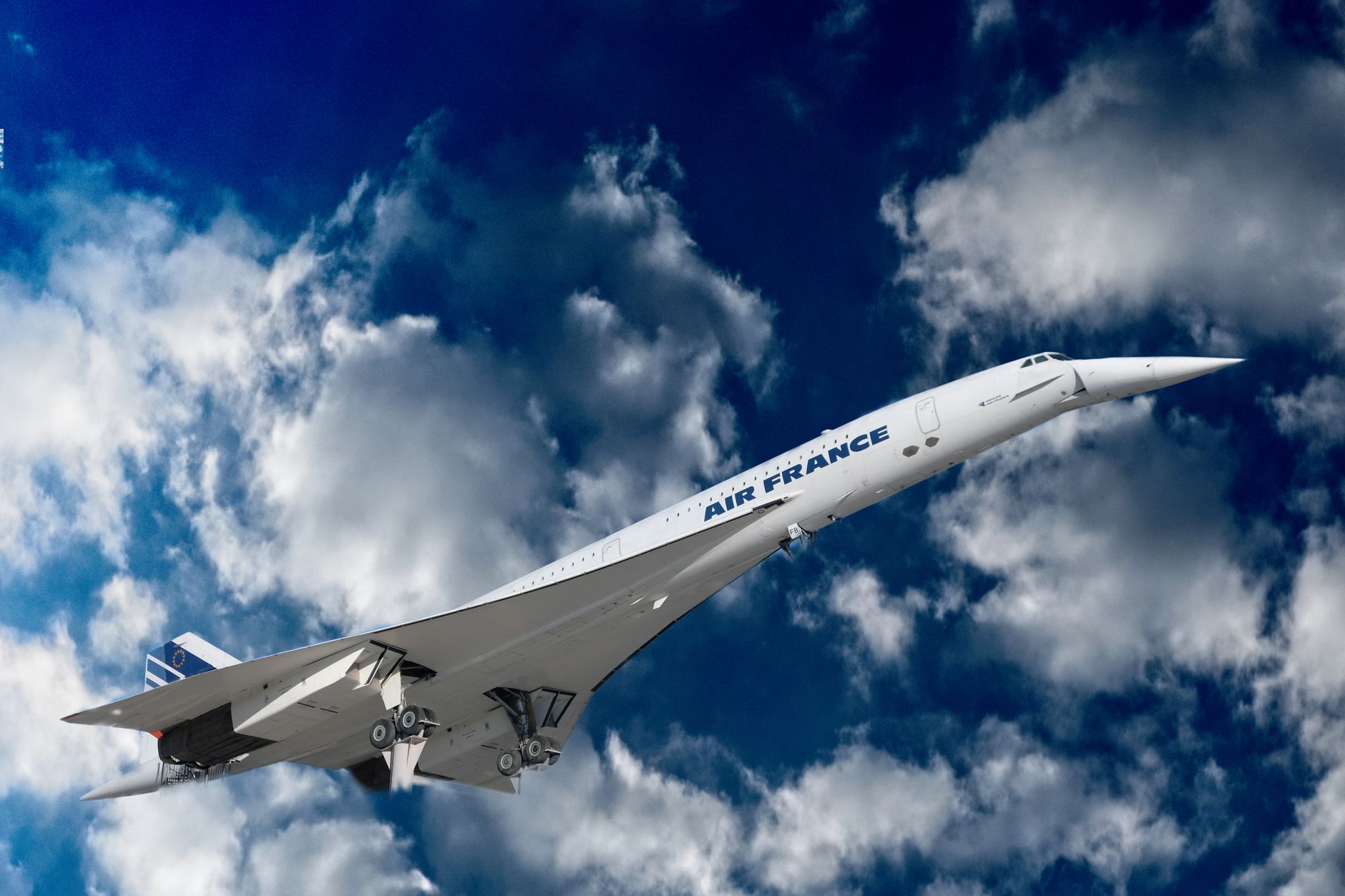Concorde décollage avion