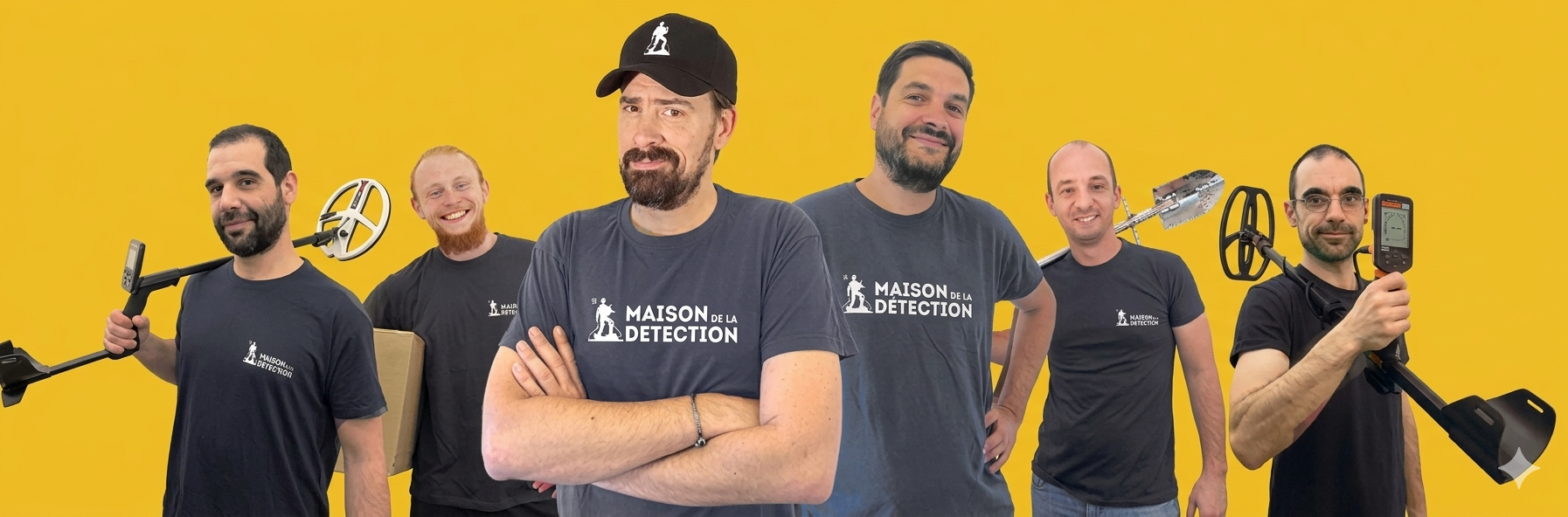 Détecteur de métaux présenté par Maison de la Détection, distributeur français depuis 1978